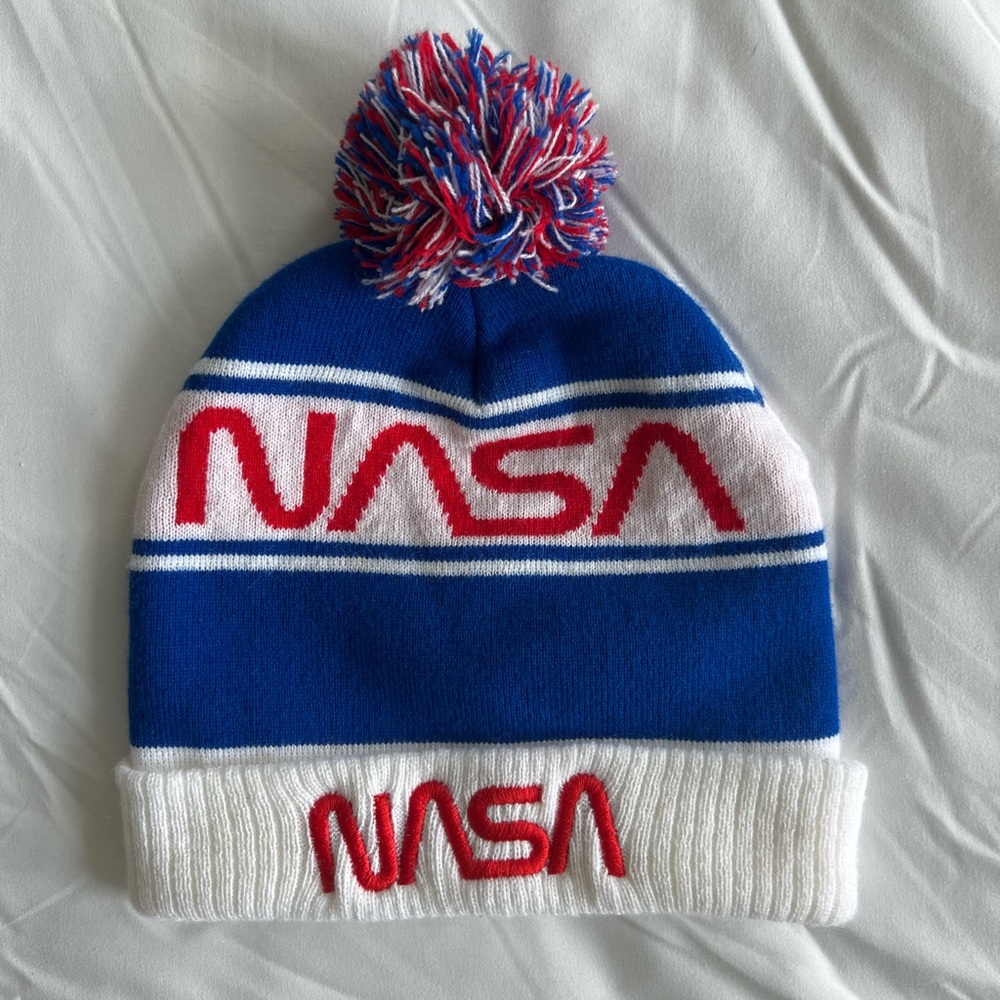 ⭐️ 3/$30 NASA Toboggan/Beanie with Pom Pom
